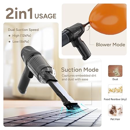 ⚡Portable Vacuum Cleaner & Blower⚡