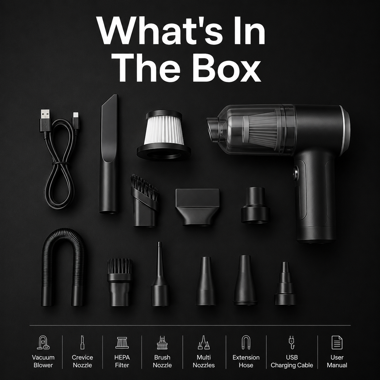 Portable Vacuum Cleaner & Blower